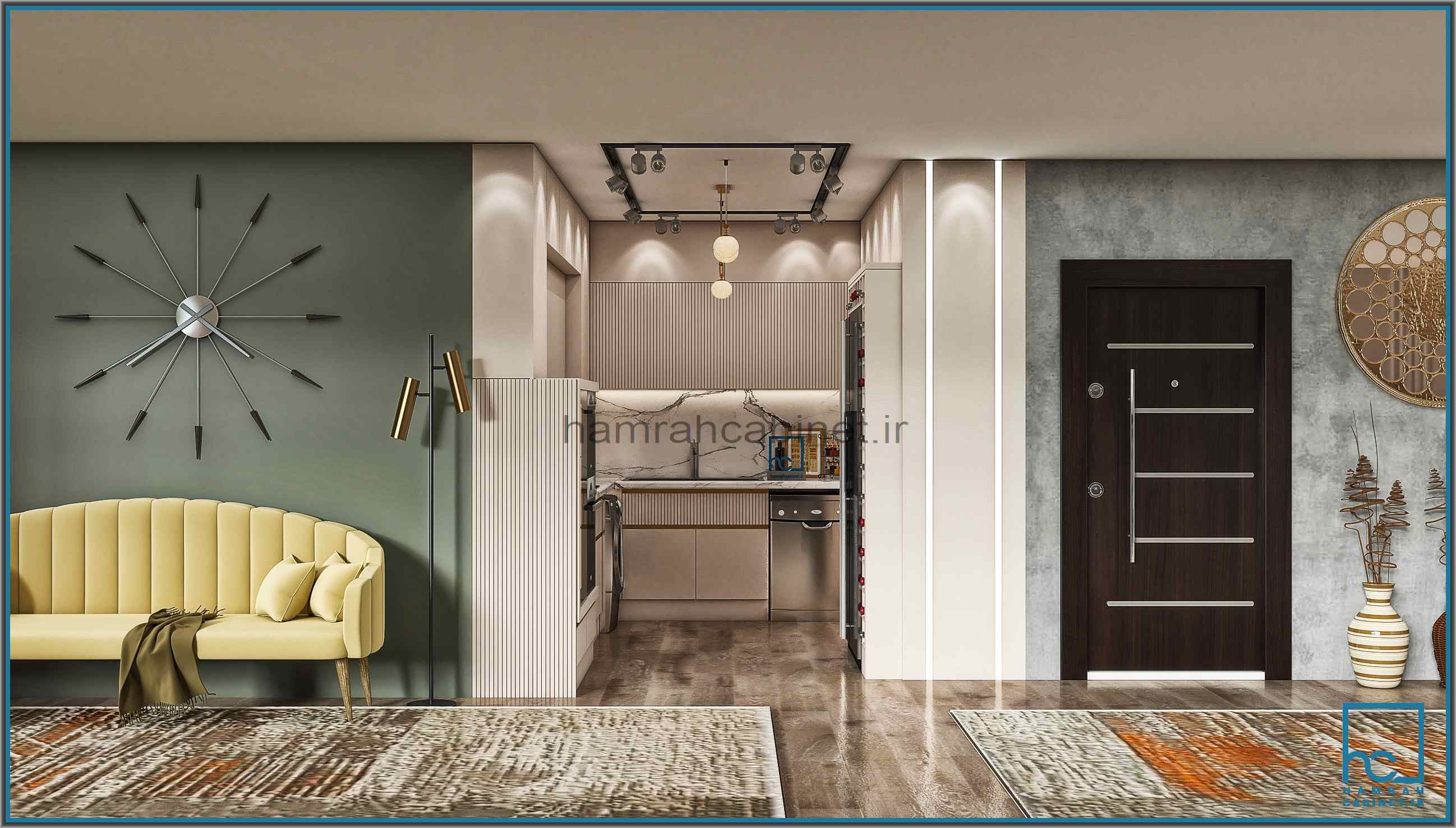 کابینت مدرن ژورنالی53